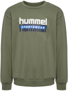 Hummel Kids' Hmltukas Sweatshirt Dusty Olive