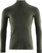 Aclima WarmWool Mock Neck with Zip Man Olive Night