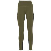 Kari Traa Women's Ane High Waist Tights Dark Olive Green