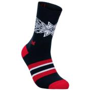 Dale of Norway OL Spirit Socks Navy Raspeberry Offwhite