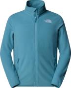 The North Face Men's 100 Glacier Full-Zip Fleece Algae Blue