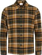 Knowledge Cotton Apparel Men's Big Checked Heavy Flannel Overshirt For...