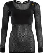 Aclima Women's WoolNet Crew Neck Jet Black