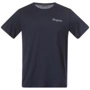 Bergans Men's Rabot Emblem Wool Tee Navy Blue