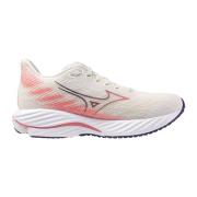 Mizuno Women's Wave Rider 28 Mizuno Snow White/camellia Rose/vintage I...