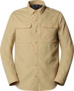 The North Face Men's Sequoia Long Sleeve Shirt Khaki Stone/NPF