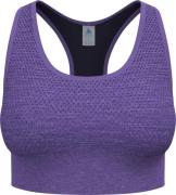 Odlo Women's Odlo Seamless Medium - Padded Sport Bra Afterparty Melang...