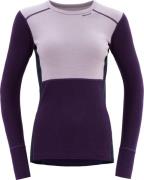 Devold Women's Lauparen Merino 190 Shirt Orchid/Lilac/Ink