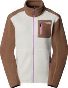 The North Face Women's Yumiori Full Zip White Dune/Latte/Vibrant Verbe...