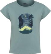 Jack Wolfskin Kid's Graphic Girls Tee Print Soft Jade