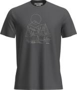Icebreaker Men's Merino 150 Tech Lite III Short Sleeve Tee Sunset Camp...