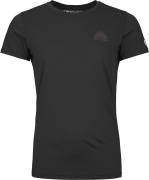 Ortovox Women's 120 Cool Tec MTN Stripe T-Shirt Black Raven