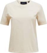 Peak Performance Women's Original Small Logo Tee Sand Fog
