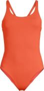 Casall Women's Deep Racerback Swim Suit Sunrise