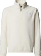 The North Face Teens' Glacier 1/4 Zip Pullover White Dune