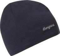 Bergans Juniors' Wool Beanie Navy Blue/solid Grey