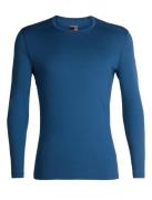 Icebreaker Men's 200 Oasis Long Sleeve Crewe Atlantis
