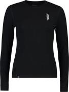 Mons Royale Women's Cascade Merino Base Layer Long Sleeve Black