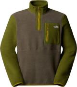 The North Face Men's Yumiori 1/4 Zip Fleece Jacket New Taupe Green/Woo...