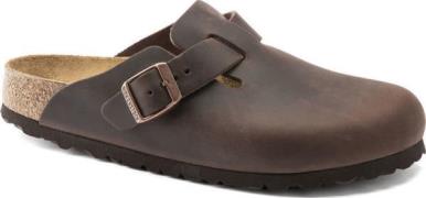 Birkenstock Boston Oiled Leather Narrow Habana