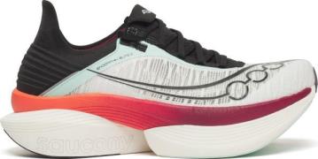 Saucony Unisex Endorphin Elite 2 White/crimson