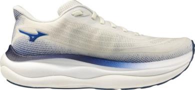 Mizuno Men's Wave Sky 9 Snow White/surf The Web/lightning Yellow