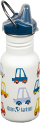 Klean Kanteen Kids' Classic Narrow 355ml (W/ Kid Sippy) Cars