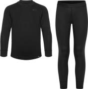 Urberg Juniors' Solid Tree Base Layer Set Black Beauty