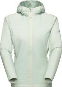 Mammut Women's Rime Air In Hybrid Hooded Jacket Silver Sage