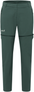 Jack Wolfskin Women's Hikeout Zip Off Pants Sago Palm