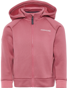 Didriksons Kids' Siljan Full Zip Heather Pink