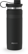 Primus Mika Wide Insulated Bottle 0.75 L Drink Cap Cliffside Ash