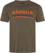 Härkila Men's Scandinavian SS T-Shirt Grape Leaf