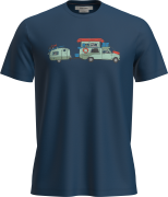 Icebreaker Men's Merino 150 Tech Lite Ss Tee Transportage Atlantis