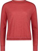 Mons Royale Women's Zephyr Merino Tencel Boxy Long Sleeve Watermelon