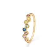 Mads Z Dido Colour Ring 8 kt. Gull 3347171