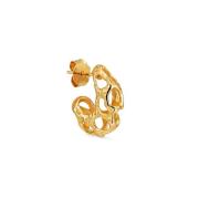 Jane Kønig Small Chunky Space Ørering Single 18 kt. SCSE-AW23-G