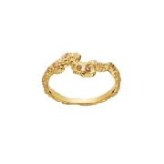 Maanesten Frida Ring 18 kt. Gullbelagt sølv 4775a