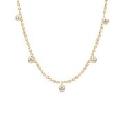 Julie Sandlau Grace Necklace Halskjede 22 kt. NL578GD