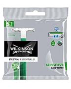 Wilkinson Sword Extra Essential 2 - Sensitive Easy Rinse   5 stk.