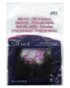 Sibel Hair Nets Dark Brown Ref. 118023345   2 stk.