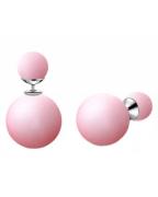 Everneed Karla ball earrings delicate pink (U)