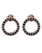 Everneed Caroline - Rosegold with black zirconia