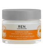 REN Clean Skincare Overnight Glow Dark Spot Sleeping Cream 50 ml