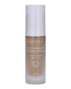 Gosh Hydramatt Foundation Combination Skin Peau Mixte 010Y Light Dark ...