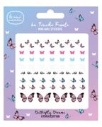 Le Mini Macaron Butterfly Dreams Nail Stickers (U)