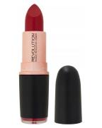 Makeup Revolution Iconic Matte Revolution Lipstick - Red Carpet 14 g