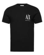 Armani Exchange Men T-Shirt With Print Black XXL