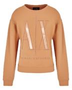 Armani Exchange Woman Sweatshirt Whisky Str. S