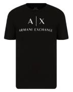 Giorgio Armani Exchange T-shirt Sort Str. XL